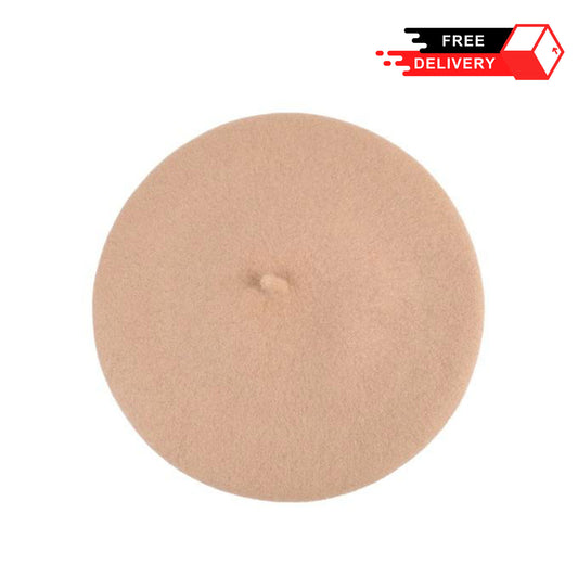 Women French Style Wool Beret Hat