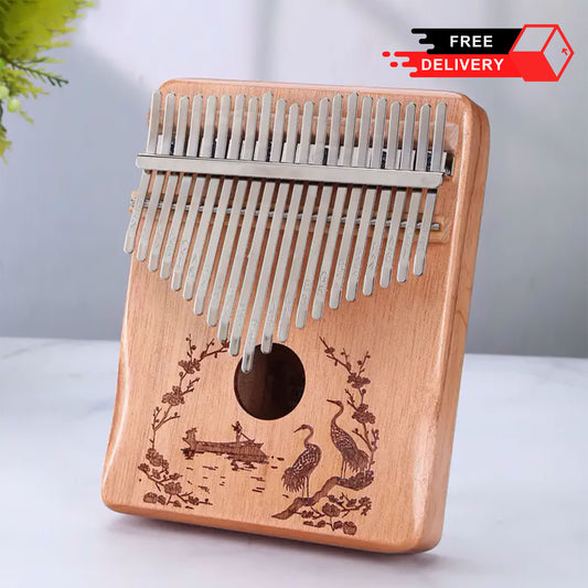 Kalimba Thumb Wooden Crafted Piano