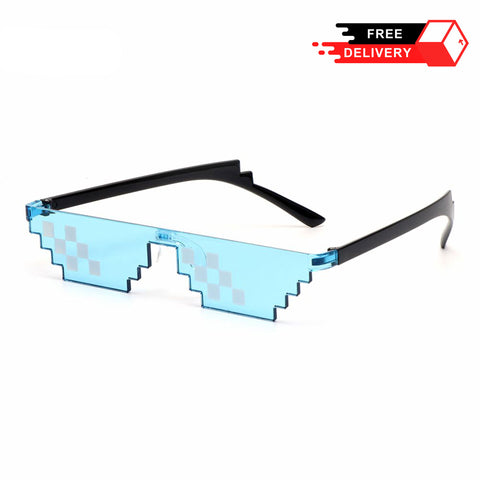 Mini Craft Pixilated Cosplay Glasses