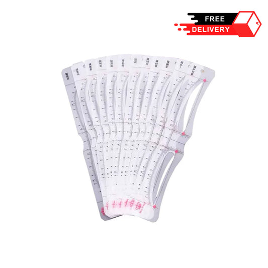Silicone Eyebrow Grooming Shaper 12Pc's Set