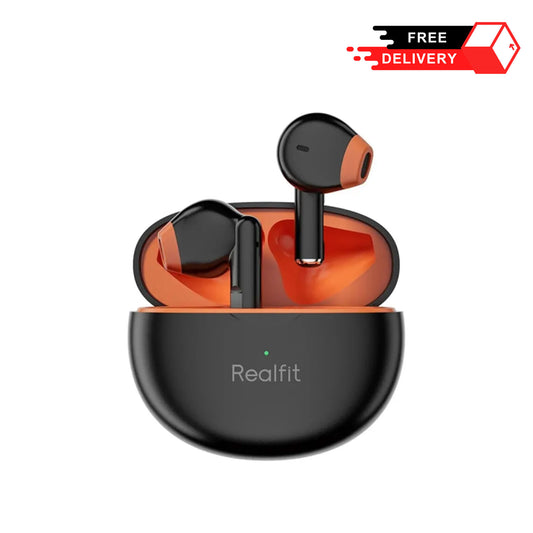 REALFIT F2 Bluetooth Earphone TWS Wireless Earbuds