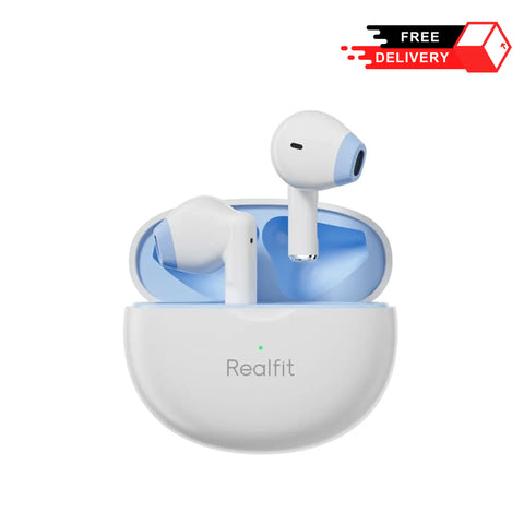 REALFIT F2 Bluetooth Earphone TWS Wireless Earbuds