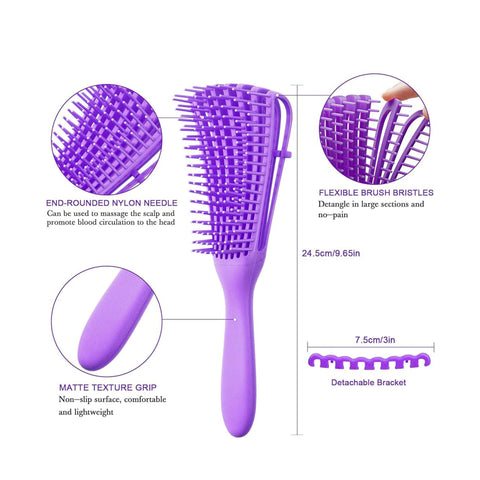 Detangling Hairbrush Curly Comb