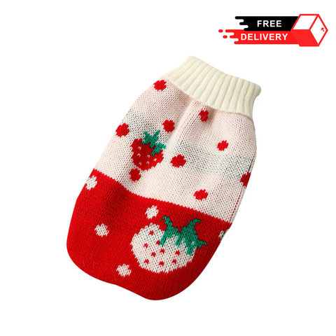 New Bunny Autumn and Winter Warm Knit Sweater for Rabbit, Cats and Small Dogs