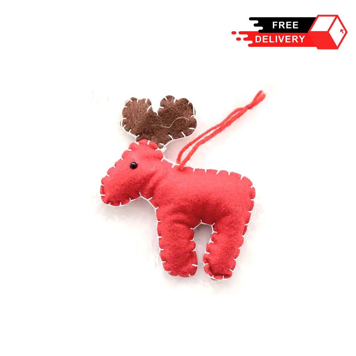 Christmas Tree Decoration Wool Felt Deer Decorations Pendant