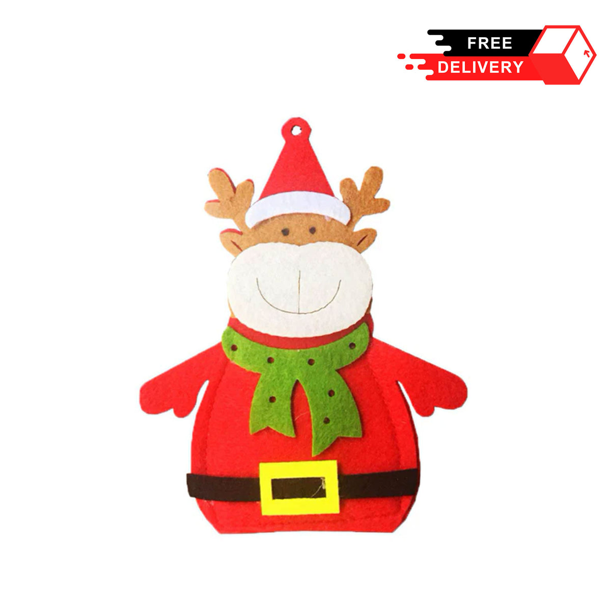 Christmas Decor Tableware Spoon Pocket