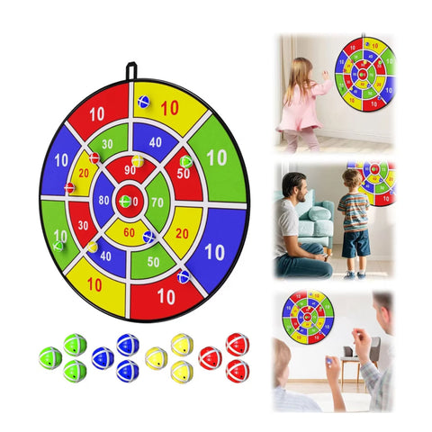 Self-Fastening Fabric Target Game