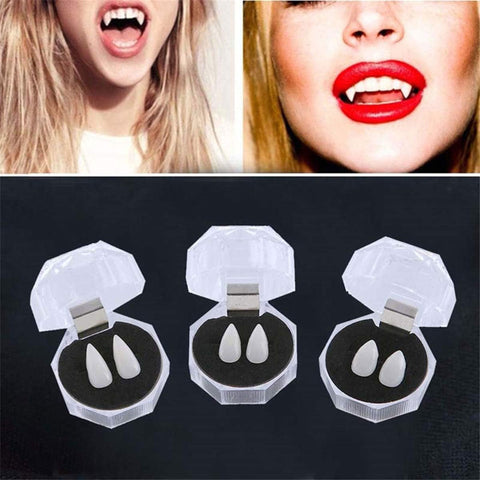 Vampire Resin Teeth Pair - 15cm