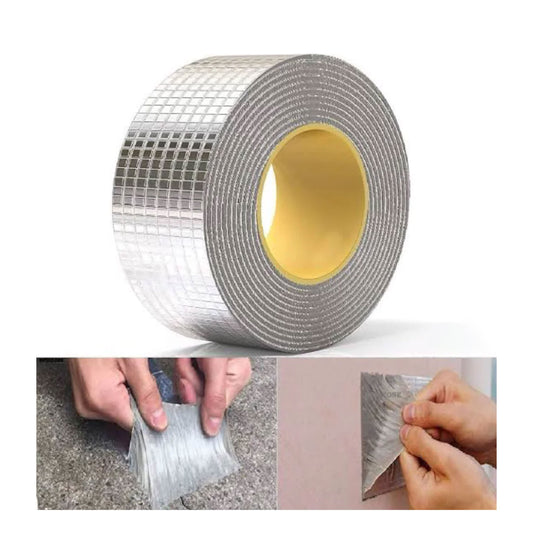 Butyl Waterproof Aluminum Tape for Leaking, Sealing & Repairing