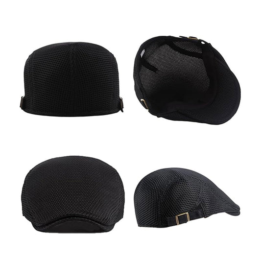 Breathable Mesh Gatsby Beret Hat