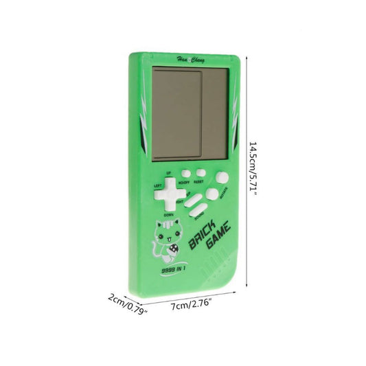 Retro Tetris Handheld Game Console with Large Screen