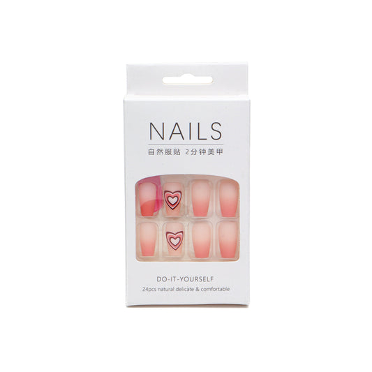 DO-IT-YOURSELF Set of False Nails - 24 pcs