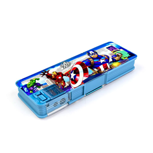 Magnetic Compartment Pencil Box - STANDARD