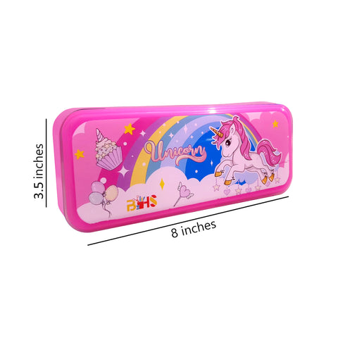 BHS Plastic Pencil Box - Good Quality with Extra Space