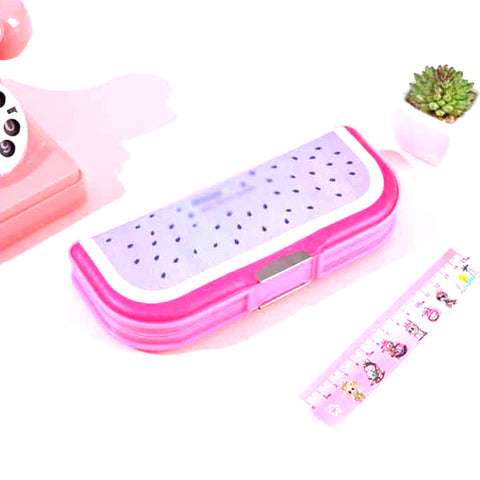 Double-sided Magnetic Fruits Pencil Box
