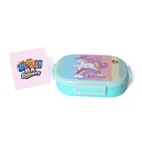 BHS Lunch Box with Two Portions, Spoon & Fork