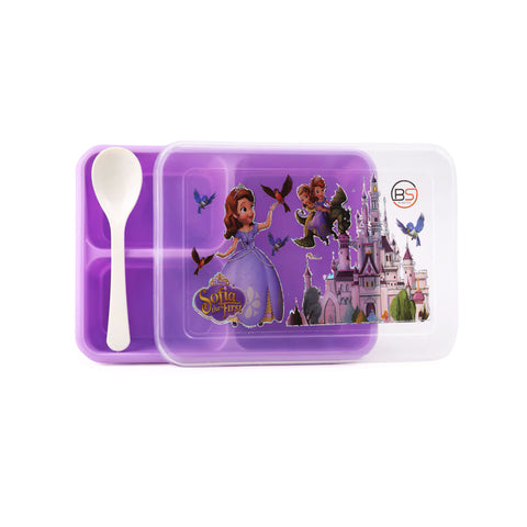 Three Portions Lunch Box