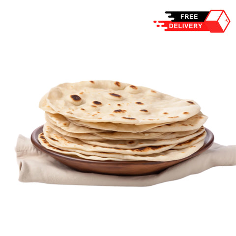 Printed Cotton Chapati (ROTI) Zipper Box