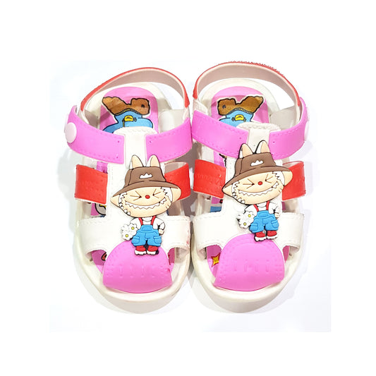 Cute Characters Kids Spongy Sandals - Boys & Girls 5 to 6 Years