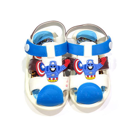 Cute Characters Kids Spongy Sandals - Boys & Girls 5 to 6 Years
