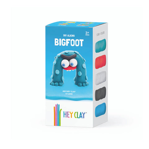 Hey Clay Multicolor Modeling Air-Dry Clay, 5 Cans