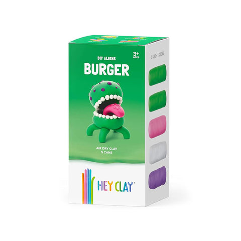 Hey Clay Multicolor Modeling Air-Dry Clay, 5 Cans
