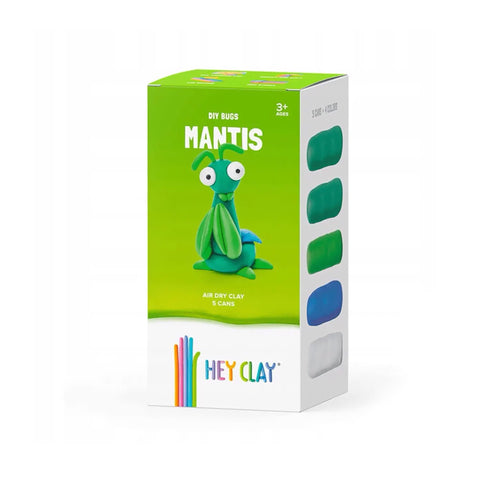 Hey Clay Multicolor Modeling Air-Dry Clay, 5 Cans