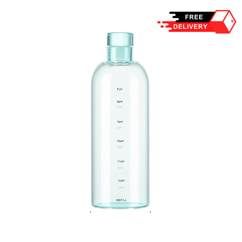 Trendy Transparent Water Bottle - 750ml