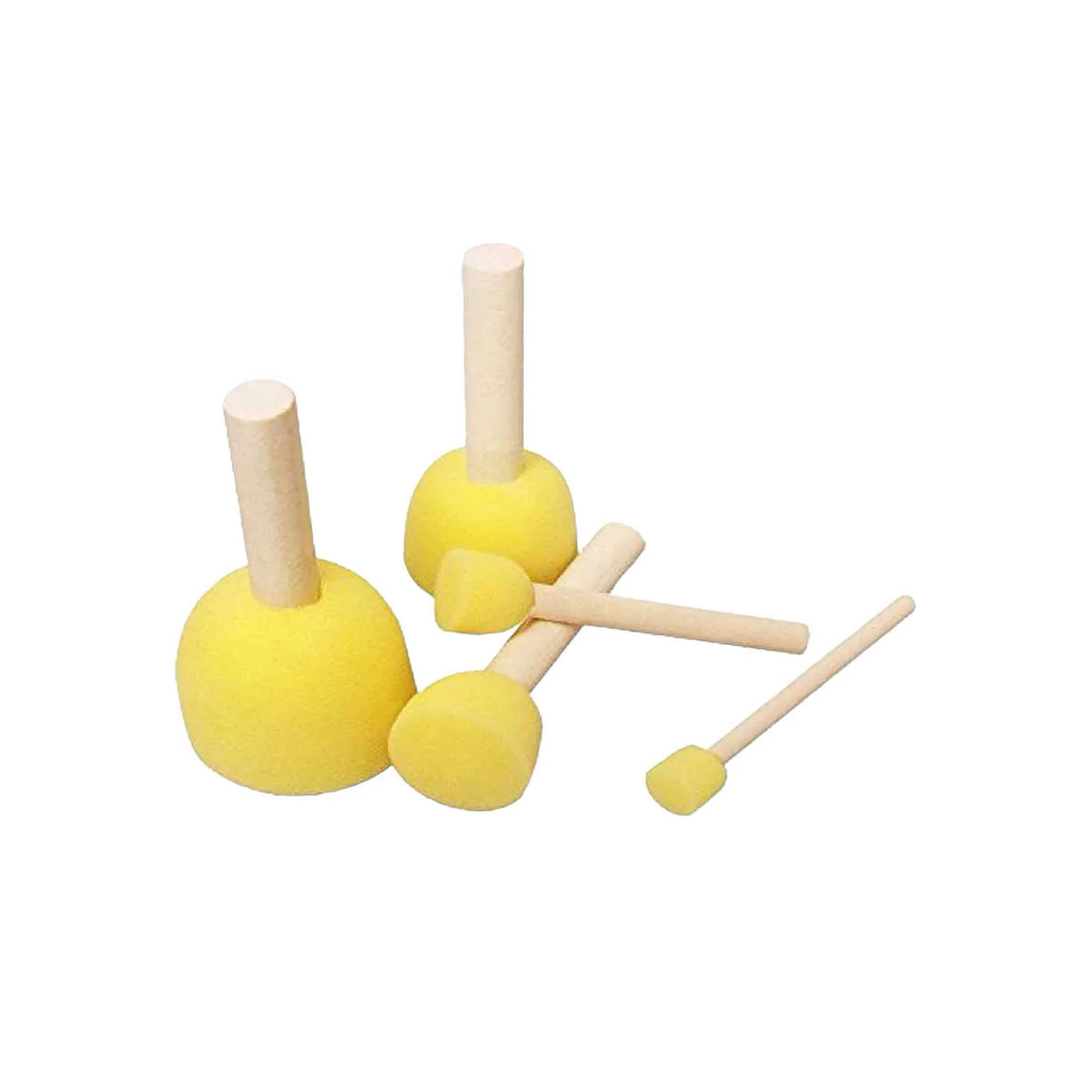 Sponge Drawing Stamp - 5 pcs