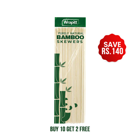 Wrapitt Bamboo BBQ Stick