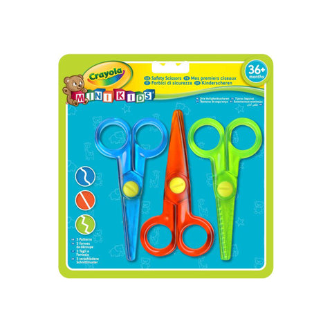 Crayola Mini Kids Scissors Set - 3 Pieces