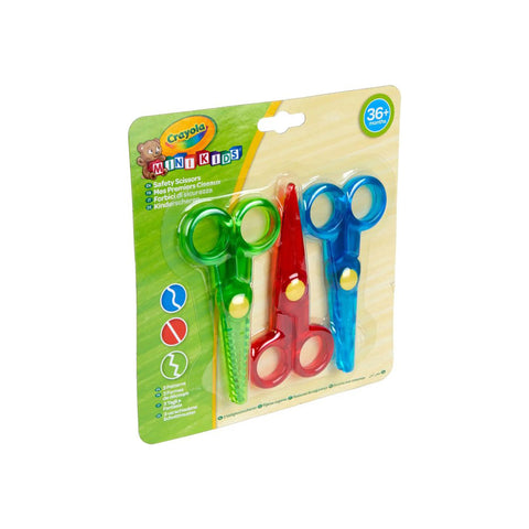Crayola Mini Kids Scissors Set - 3 Pieces