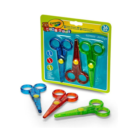 Crayola Mini Kids Scissors Set - 3 Pieces