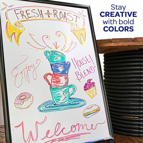 Crayola Take Note Black & Blue Dry Erase Markers