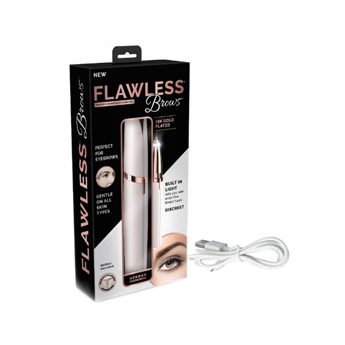 Rechargeable Eyebrow Hair Remover