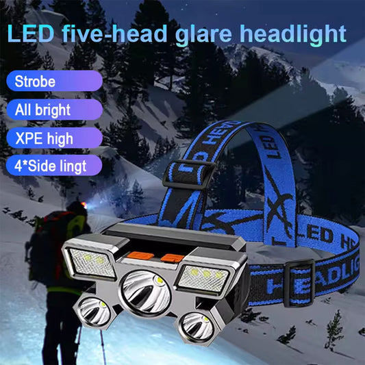 Rechargeable Headlamp for Camping