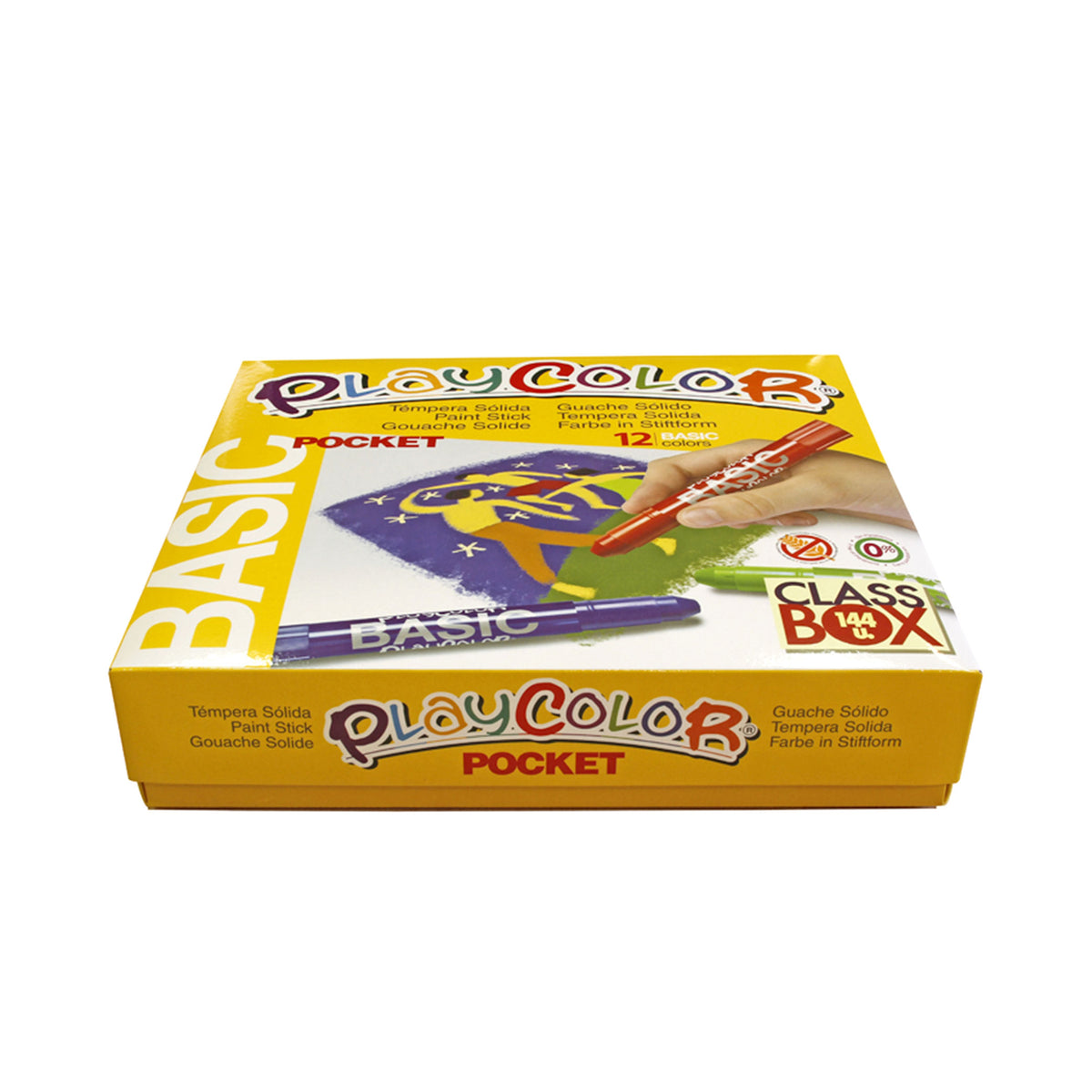PLAYCOLOR BASIC POCKET Class Box of 144 units