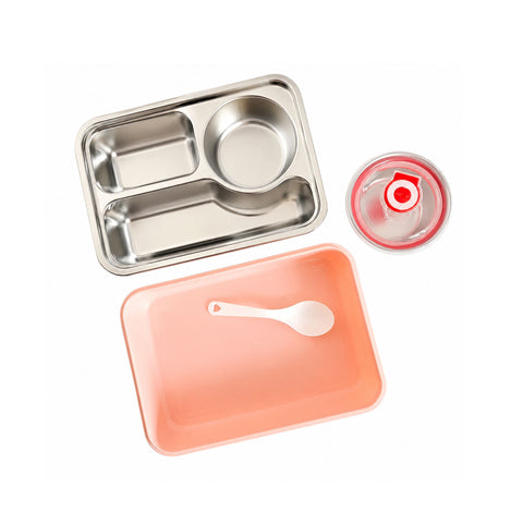Imported Stainless Steel Kids Lunch Box