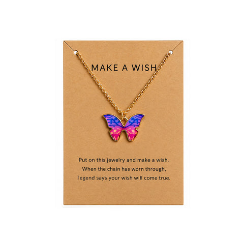Korean Butterfly Necklaces