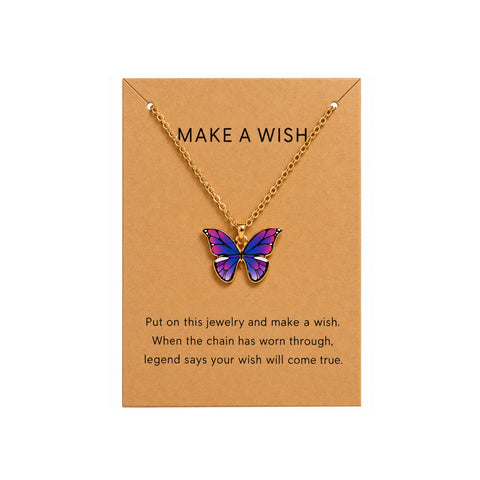Korean Butterfly Necklaces