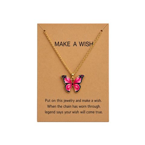 Korean Butterfly Necklaces