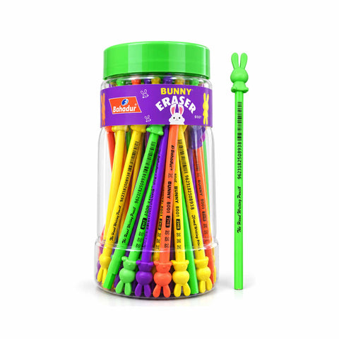 Bahadur BEST BUNNY Pencil Jar of 48pcs