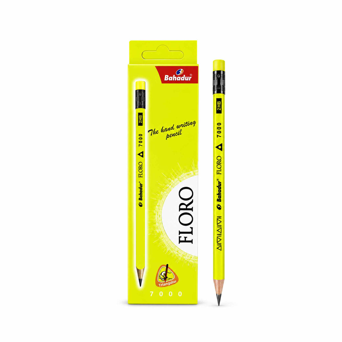 Bahadur Floro Lead Pencils Box - 12 Pencils
