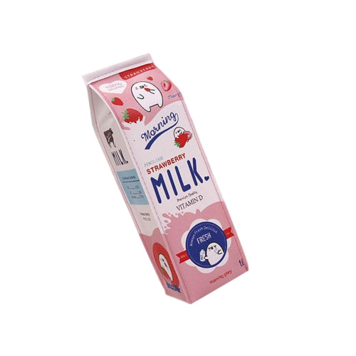 Milk Carton Pouch Case