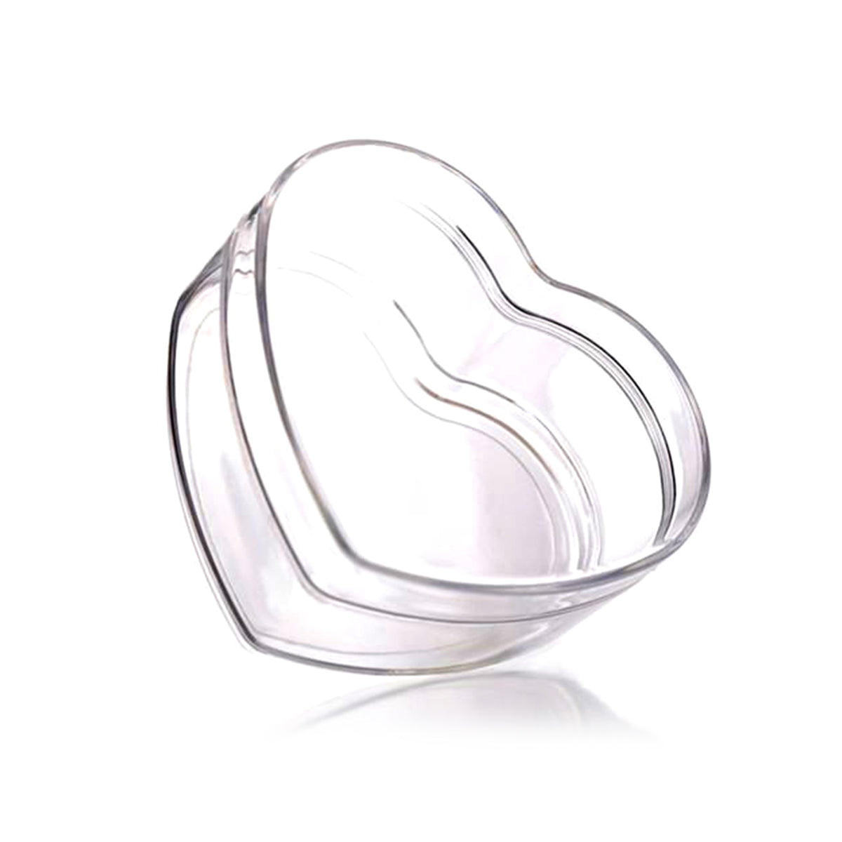 Heart Shape Transparent Box Jewelry Box