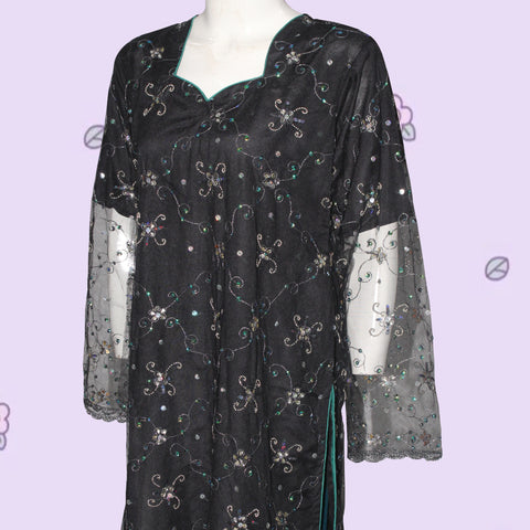 Kurti Patch & Piping design (0016) Embroider Net