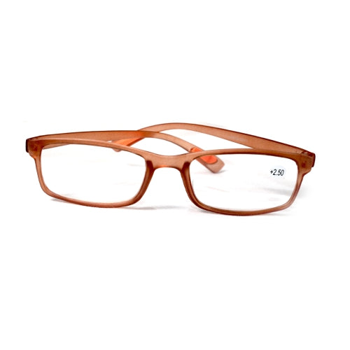 Brown Frame Power Eye Glasses +2.50