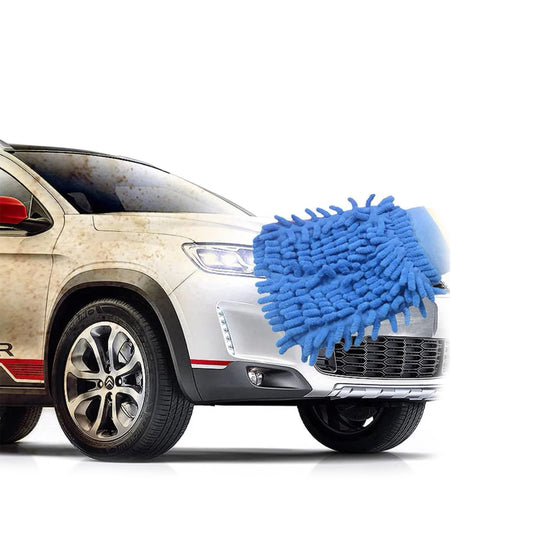 Microfiber Car Wash Mitt For Scratch-Free Cleaning