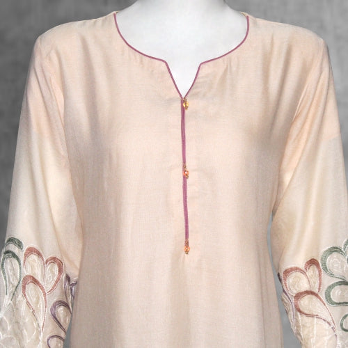 Kurti embroiders georgette
