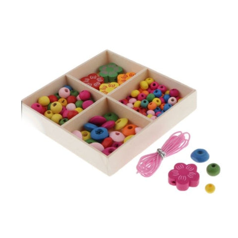 Round Wood Loose Bead Spacer